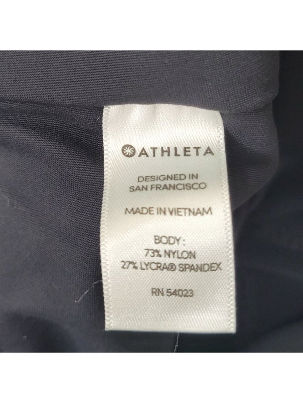 Athleta Women's Black Activewear With Zippered Pockets Leggings Size 1X - Picture 11 of 12
